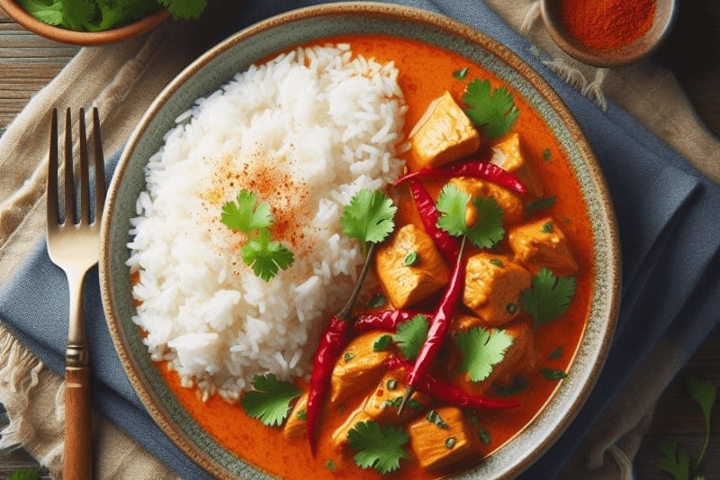 thai chicken red curry